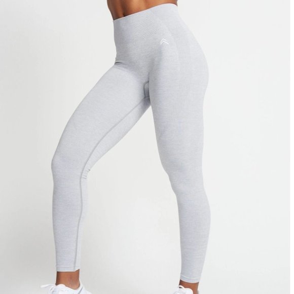 Oner Pants - ONER Classic Seamless Leggings - Grey Marl SM Long